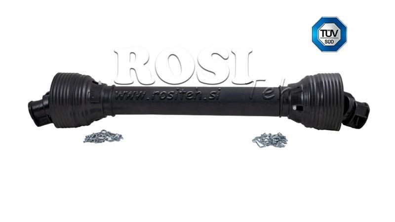 ARBRE DE CARDAN HOMOLOGUÉ CE ligne profi CAT.6 longueur 1000mm