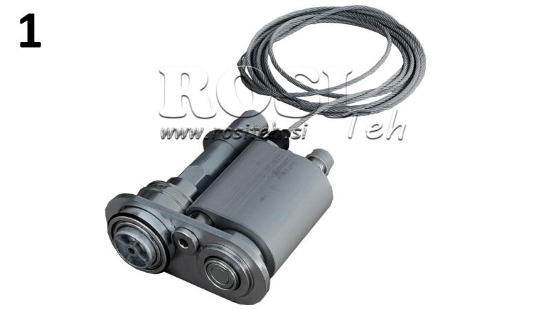 COUPLAGE HYDRAULIQUE SYSTÈME DOUBLE CIRCUIT 205873/D