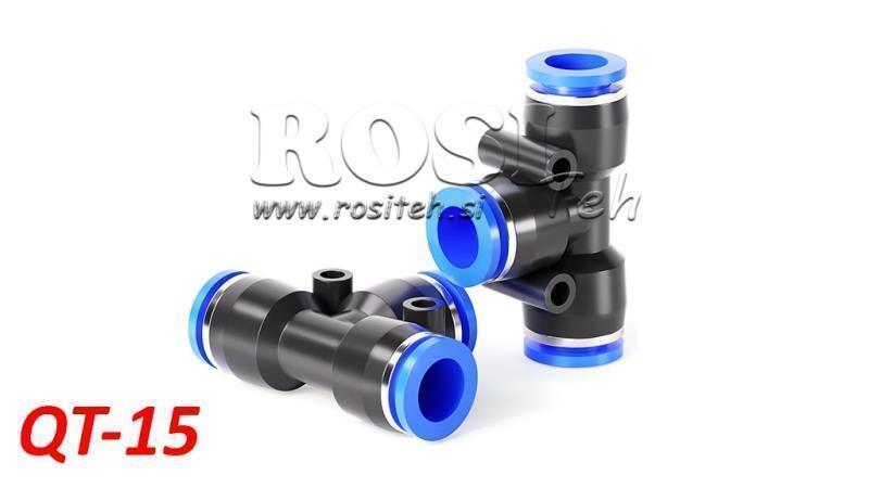 PNEUMATICKÝ ZÁVIT T SPOJENIE TPA BEZ ZÁVITU QT-15