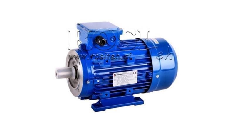 7.5kW-ELEKTRICKÝ MOTOR MS132L-6_960rpm 3Fázový nožný flanž-B14