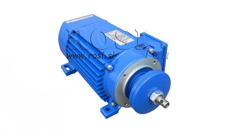 ELEKTRICKÝ MOTOR KRUHOVÝ 230V-2.2kW-2800rpm MYC 63 2-2