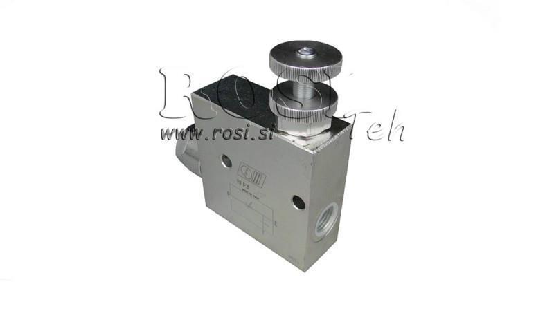 PRIORITNÝ VENTIL RFP3 3/8 otvorená nádrž