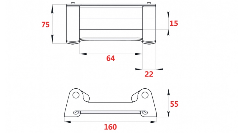 GUIDE ROLLANT POUR CÂBLE EN ACIER DWM 3500