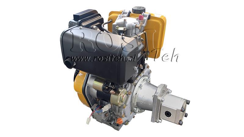 ENSEMBLE HYDRAULIQUE DIESEL 474cc POMPE GR.2 8.0 ccm (débit = 28.8 lit/min)