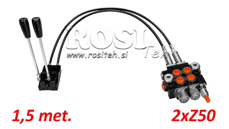 KIT 2xZ50 + JOYSTICK 1 POZ L1500