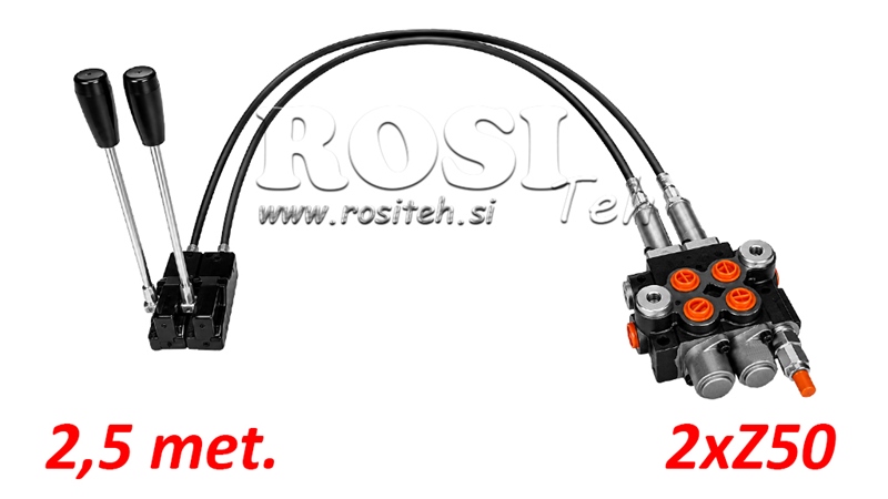 KIT 2xZ50 + JOYSTICK 1 POZ L2500