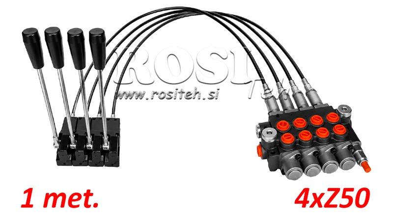 KIT 4xZ50 + JOYSTICK 1 POZ L1000
