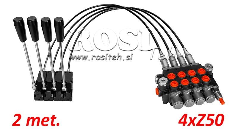 KIT 4xZ50 + JOYSTICK 1 POZ L2000