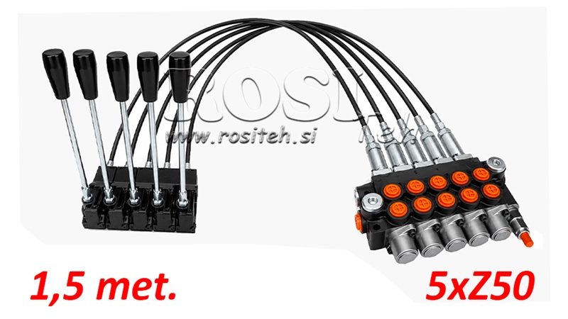 KIT 5xZ50 + JOYSTICK 1 POZ L1500