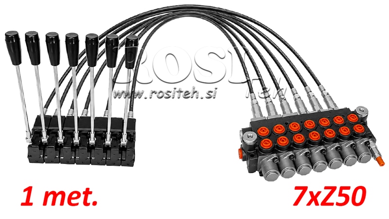 KIT 7xZ50 + JOYSTICK 1 POZ L1000