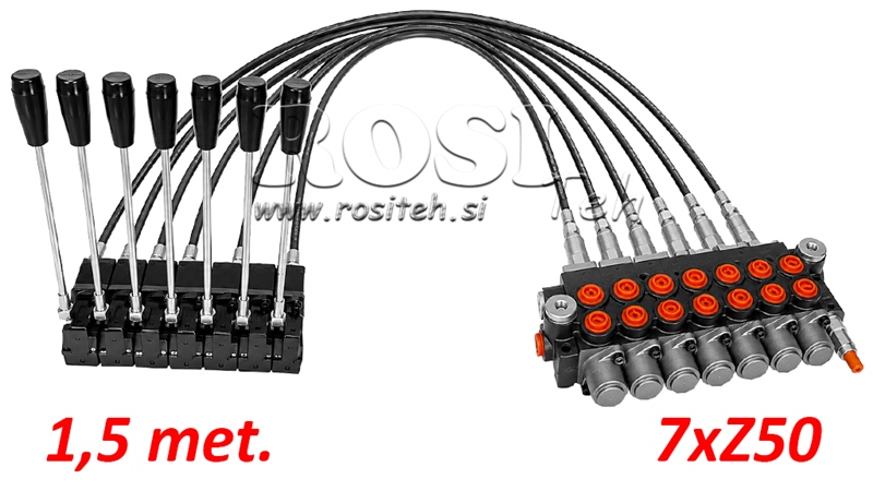 KIT 7xZ50 + JOYSTICK 1 POZ L1500