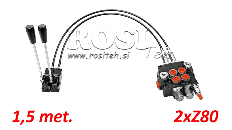 KIT 2xZ80 + JOYSTICK 1 POZ L1500