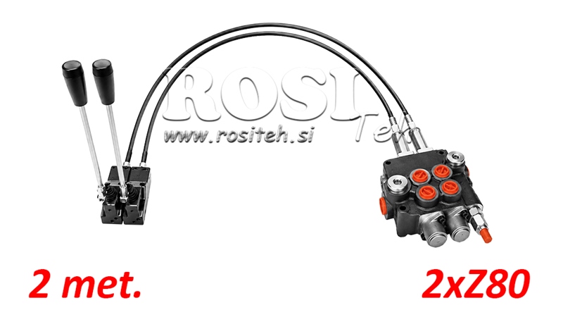 KIT 2xZ80 + JOYSTICK 1 POZ L2000