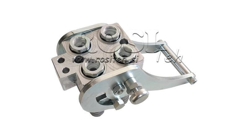 COUPLAGE MULTI-FASTER 4 voies BSP1/2 NOUVEAU TYPE COMPLET