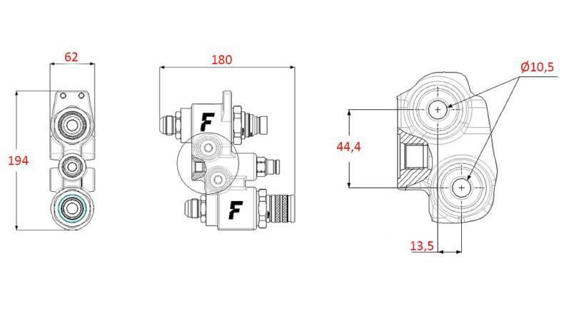 BLOC MULTIFASTER AVEC RACCORDS RAPIDES