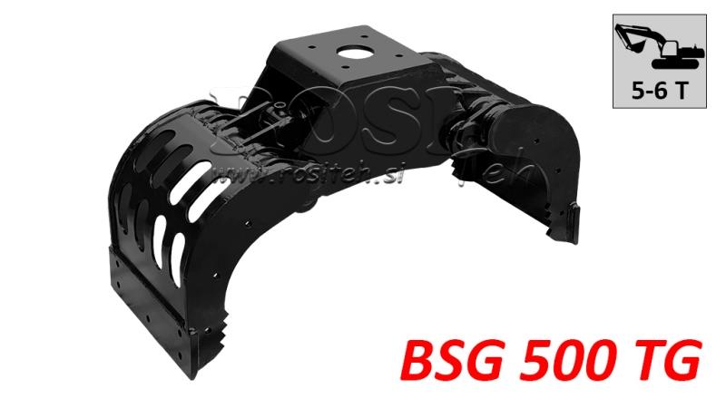 KAMEŇOVÝ CHYTAČ BSG 500 TG 1500 kg - 1350 mm