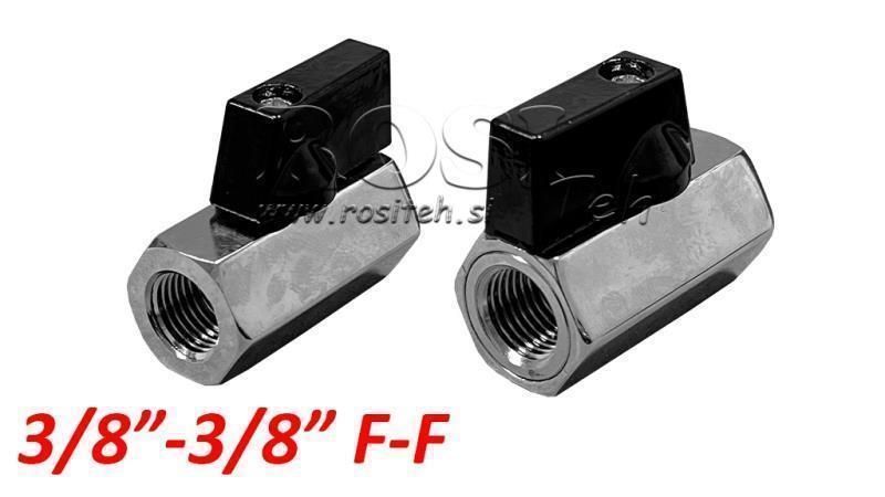 VANNE À BOLA PNEUMATIQUE VP-PIPE 038-038 F-F