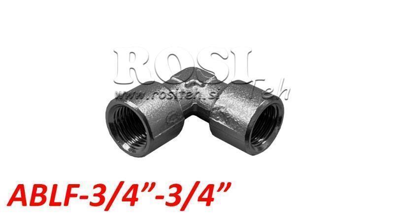 PNEUMATICKÝ KLASICKÝ UHOLNÝ KONEKTOR ABLF-034-034