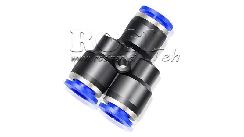 CONNECTEUR Y PNEUMATIQUE TPA SANS FILET QY-4