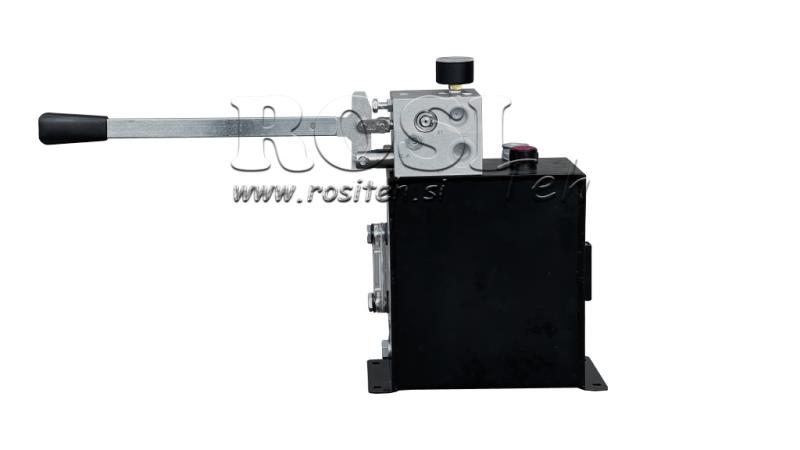 VANNE AUTOMATIQUE RVBR HYDRAULIQUE POUR CYLINDRE À RESSORT AVEC RÉSERVOIR ET POIGNÉE D'URGENCE