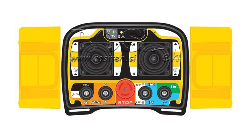 RADIJSKI DALJINSKI NADZOR -PROPORCIONALNI- ZEUS2 B2 10015 Standard