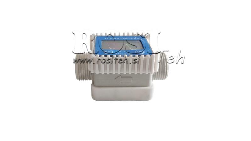 DIGITÁLNY PRÚDOVÝ METER 10 až 100 lit/min