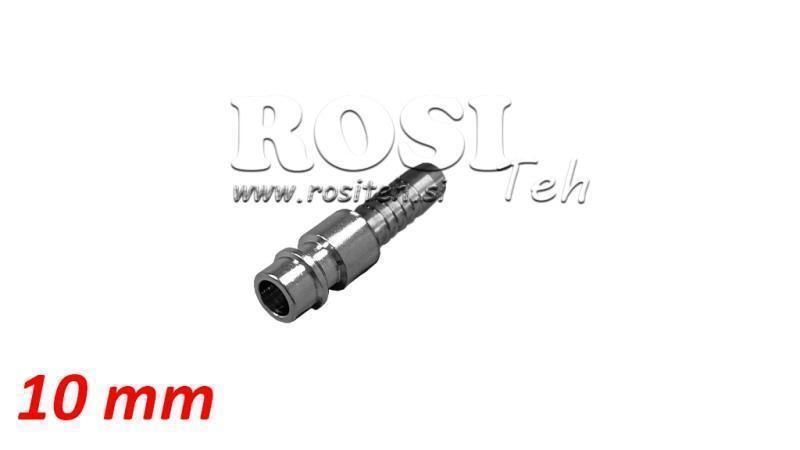 ПНЕВМАТИЧЕН БЪРЗ СЪЕДИНИТЕЛ МЪЖКИ SPRUCE 10mm - DN7.2