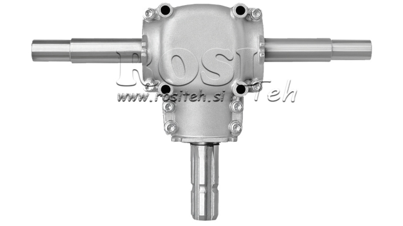 BOÎTE DE VITESSE ANGULAIRE DOUBLE ARBRE 1:1.14 (16.5HP-12KW)