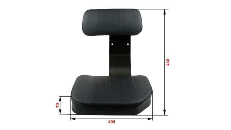 SEDADLO PRE CESTUJÚCEHO TRAKTORA ZETOR