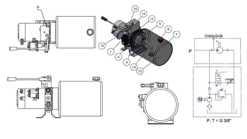 POMPE MANUELLE POUR MINI AGRÉGAT