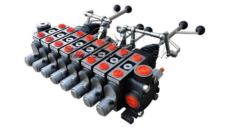 VANNE HYDRAULIQUE HIAB 8xPC70 2X JOYSTICK EURO 3 POS