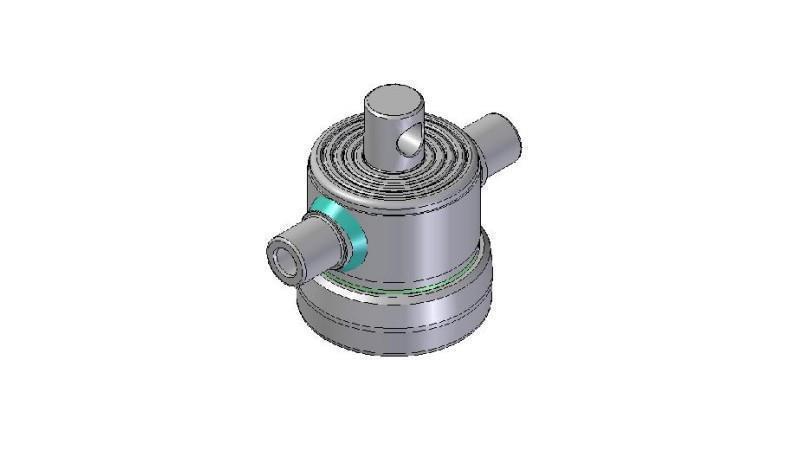 6002F -TELESCOPIC CYLINDER STANDARD/HOLE 6 STAGES TRAVEL 840 FI 124