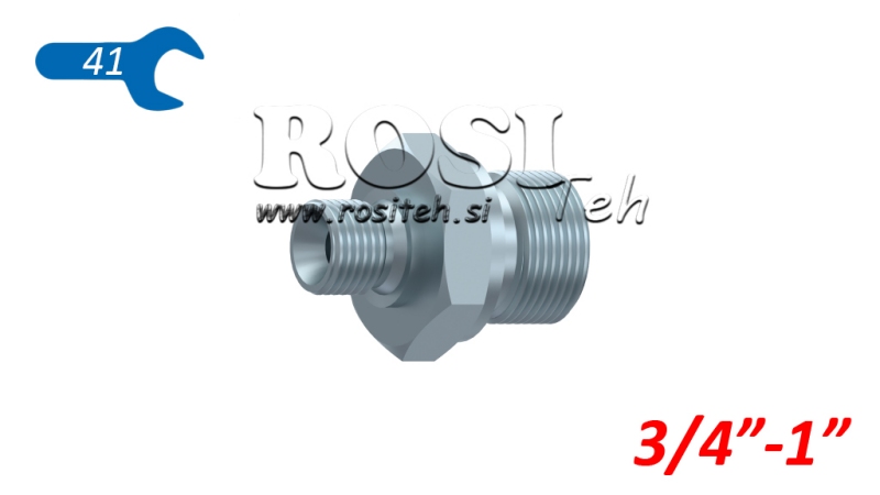 RÉDUCTEUR HYDRAULIQUE BSP 3/4-1