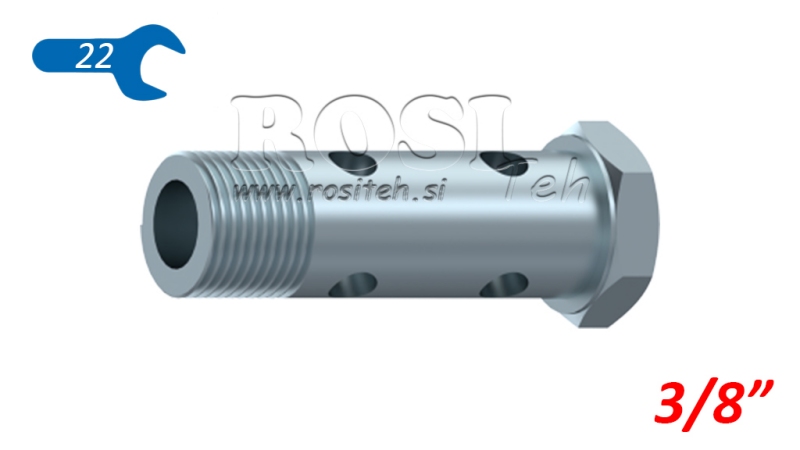 BOLT CREUX HYDRAULIQUE DOUBLE 3/8