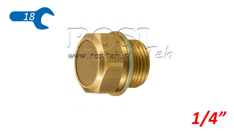 VANNE HYDRAULIQUE 1/4