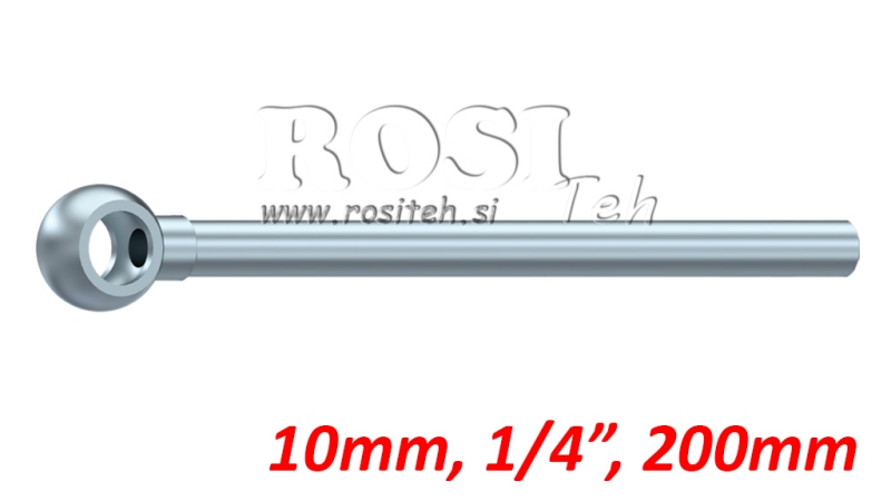 BANJO DE DURITE MÉTALLIQUE 10mm 1/4 200mm