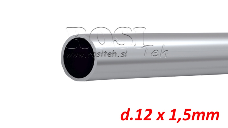 HYDRAULIKSLANGE METAL d.12 x 1.5mm