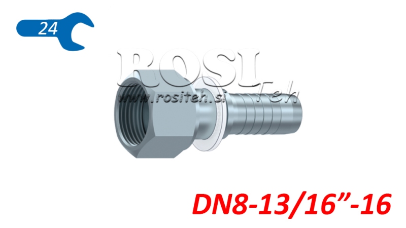 HYDRAULICKÁ PRÍPOJKA DKORFS SAMICA DN8-13/16-16