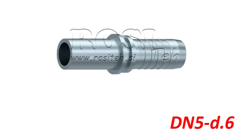 HYDRAULIC FITTING HOSE STRAIGHT DN5-D.6