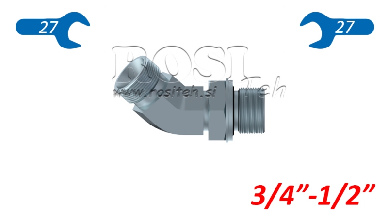 RACCORD DE CONNEXION HYDRAULIQUE NZ