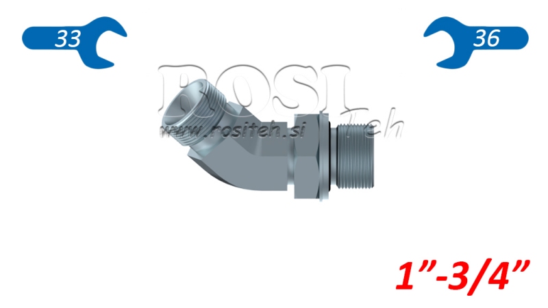RACCORD DE CONNEXION HYDRAULIQUE NZ