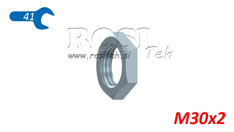 ÉCROU DE CLOISON M30X2