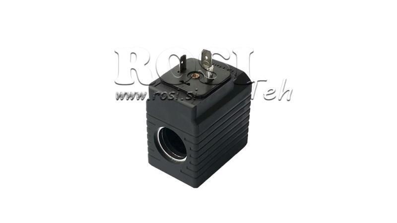 ELEKTROMAGNETICKÁ CIEVKA 12V DC - YE45 - fi 19.2mm-50mm 30W IP65