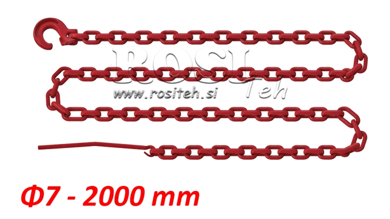 BOSBOUW KETTING MAAT 7-2000MM