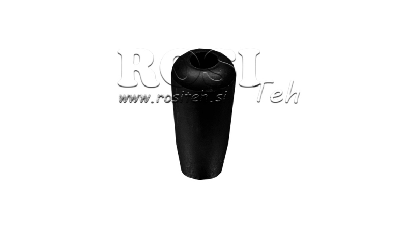 KLEURMARKERING HANDVAT VOOR KLEP BEDIENINGSHEFEL FI8MM - ZWART