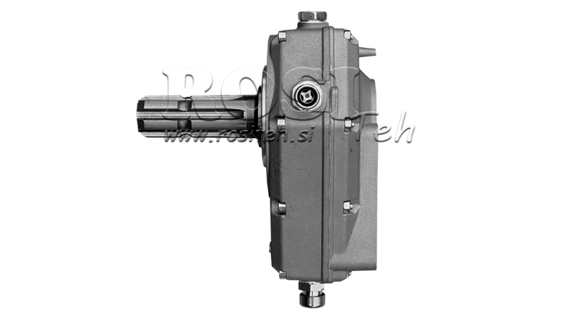 BOITIER MULTIPLICATEUR POUR POMPE HYDRAULIQUE DE GROUPE 2 – 1:3 MALE