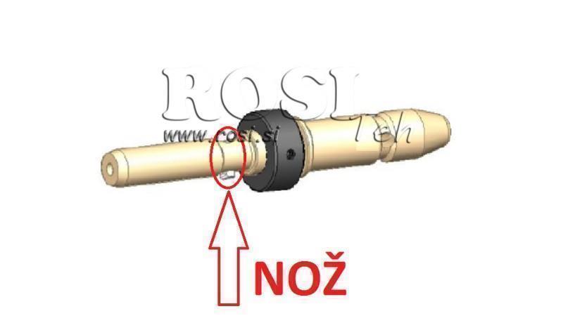 Lame pour outils de traitement interne