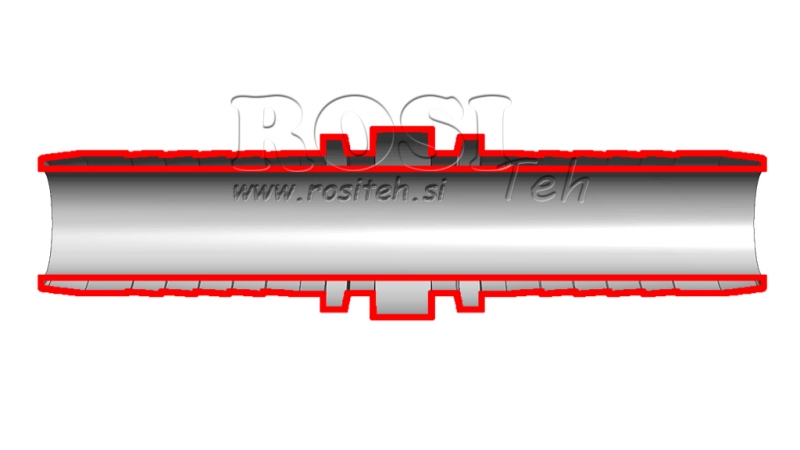 RACCORD HYDRAULIQUE POUR TUYAU DN25