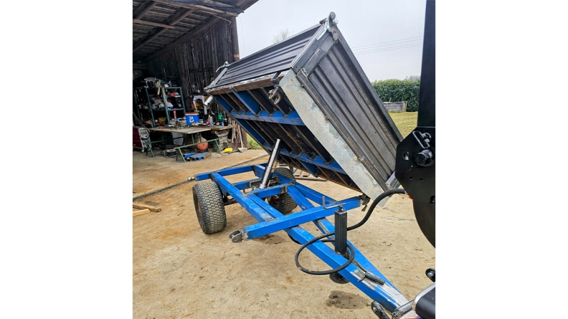 PAGE POUR REMORQUE DE DUMP 6 METRES - HAUTEUR 600 mm