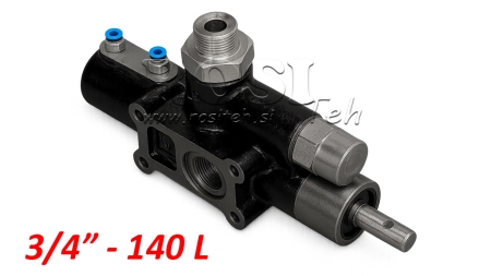 HYDRAULICKÝ VENTIL PRE NÁKLADNÉ VOZIDLÁ 3/4 - 140 LIT